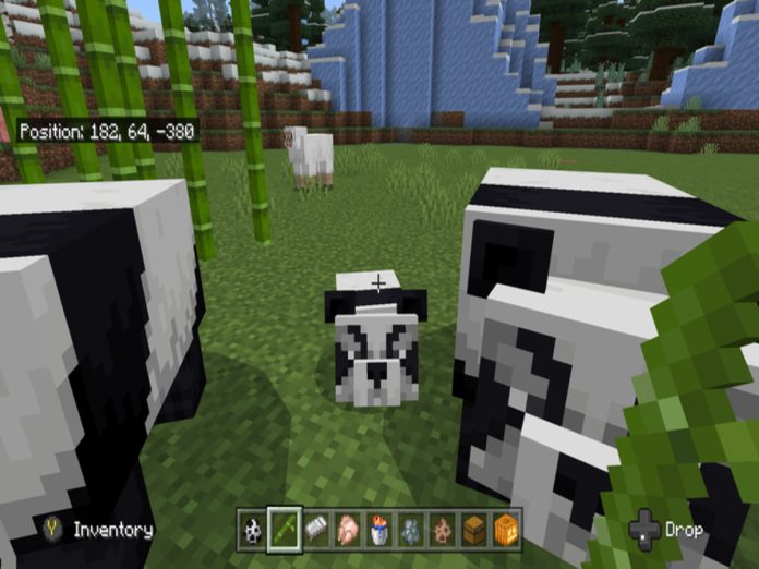 Pandas Minecraft