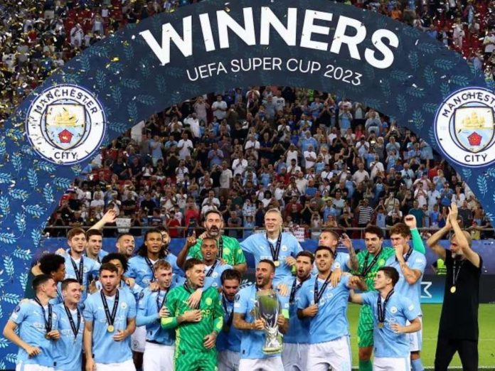 Manchester City win UEFA Super Cup 2023