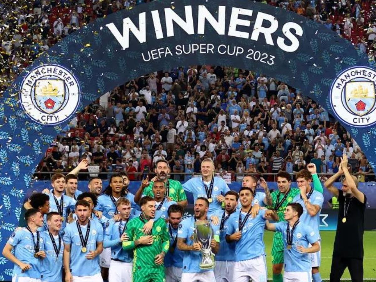 UEFA Super Cup 2023 Manchester City Register Gritty Victory Over