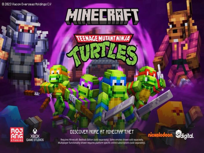 Minecraft x Teenage Mutant Ninja Turtles