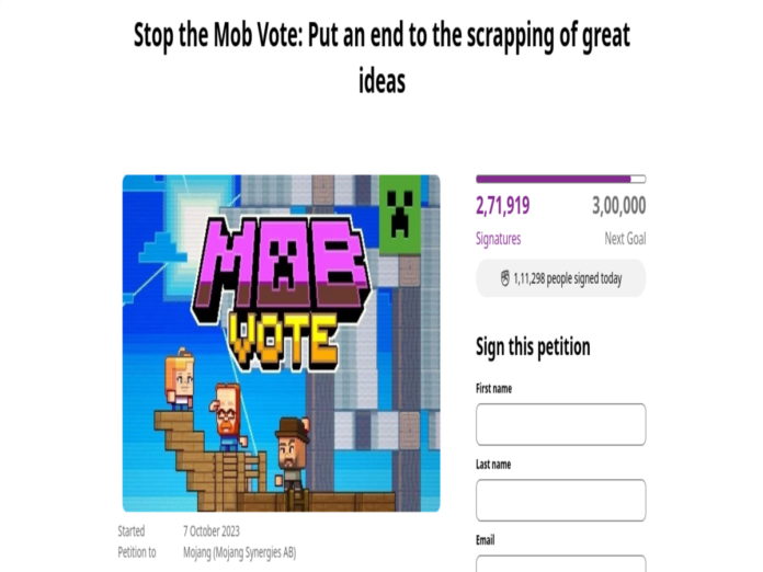 Minecraft Mob Vote 2023