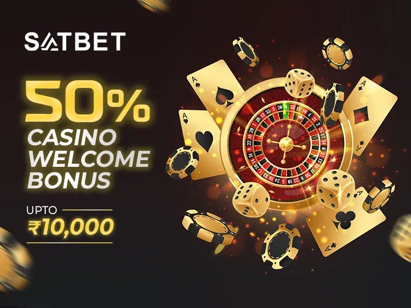 Casino welcome bonus at Satbet