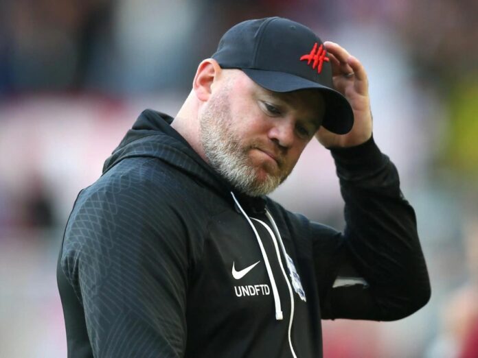 Wayne Rooney sacked