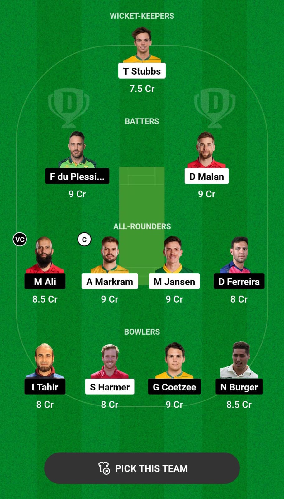 Head-to-Head Dream11 Team Prediction SUNE vs JSK