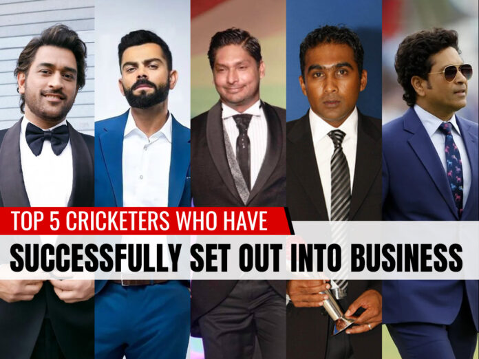 Top 5 Cricketers Who Have Successfully Set Out into Business