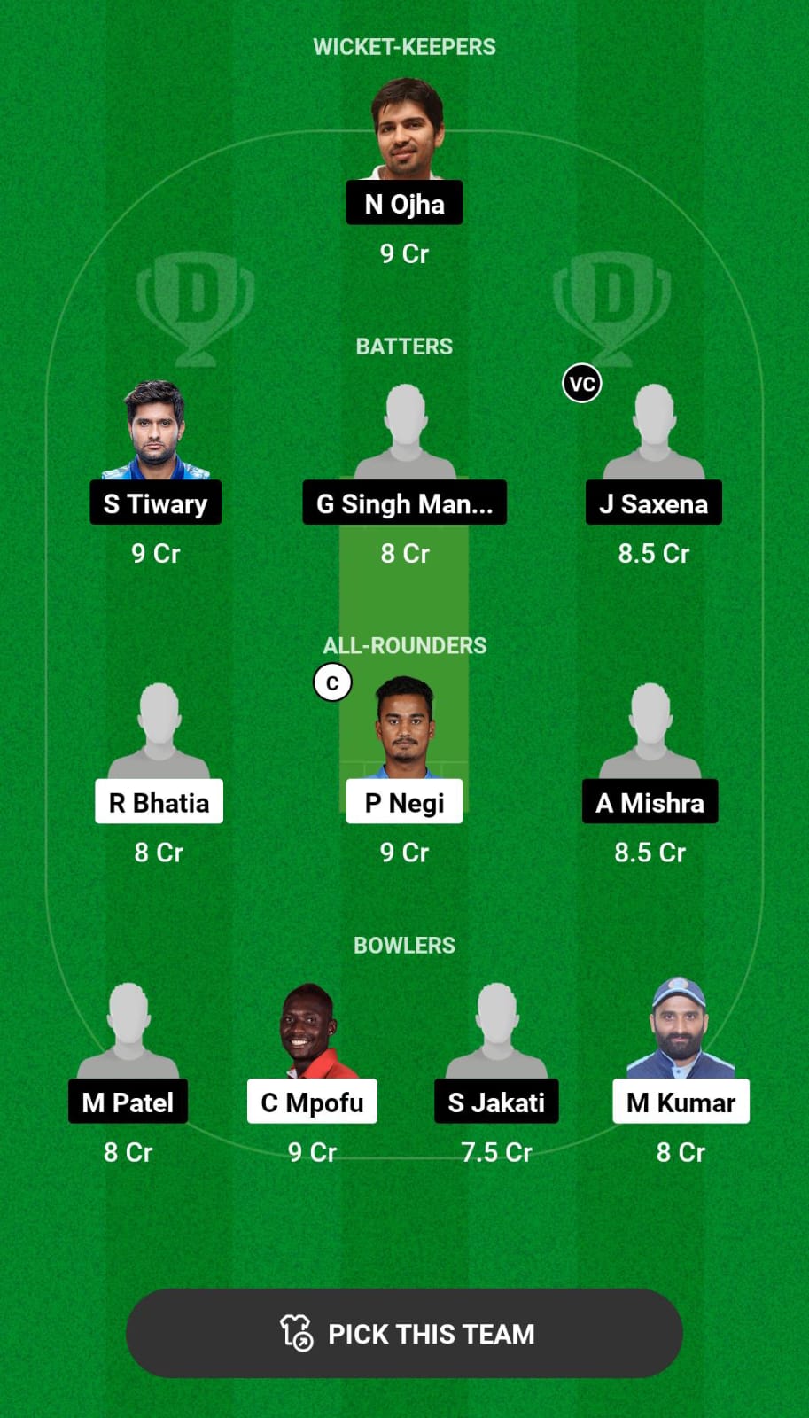 VUP vs CW Dream11 Prediction, IVPL 2024, Top Fantasy Picks