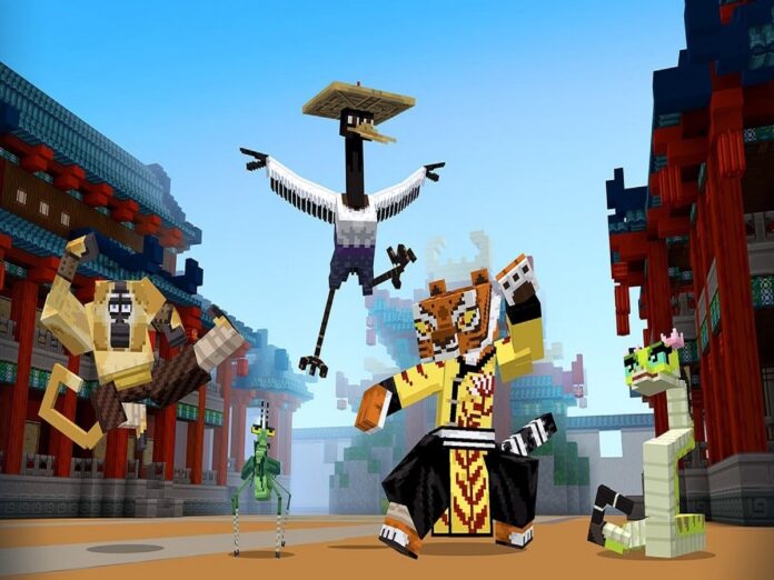 Minecraft x Kung Fu Panda