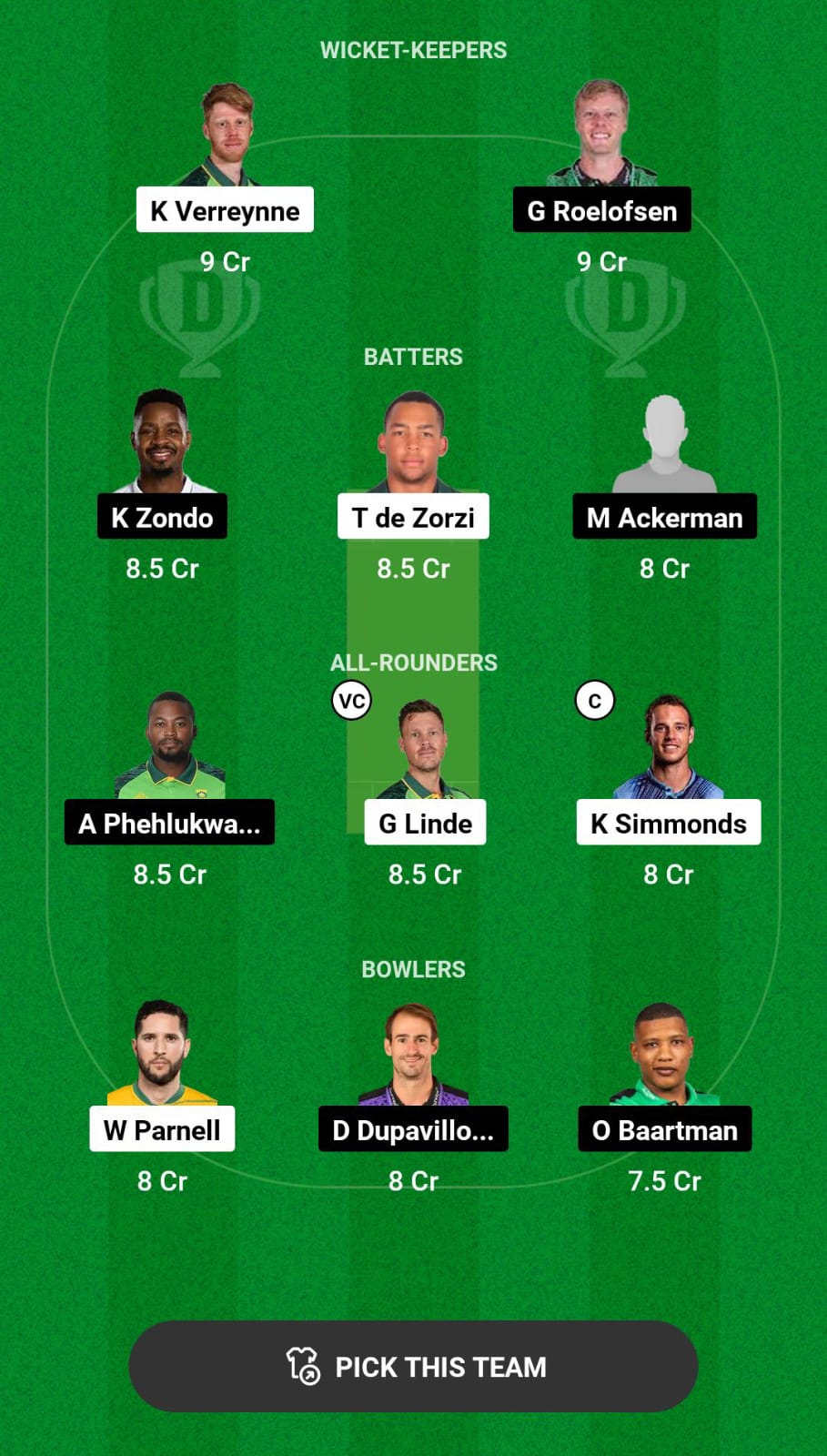 WEP vs DOL Dream11 Prediction