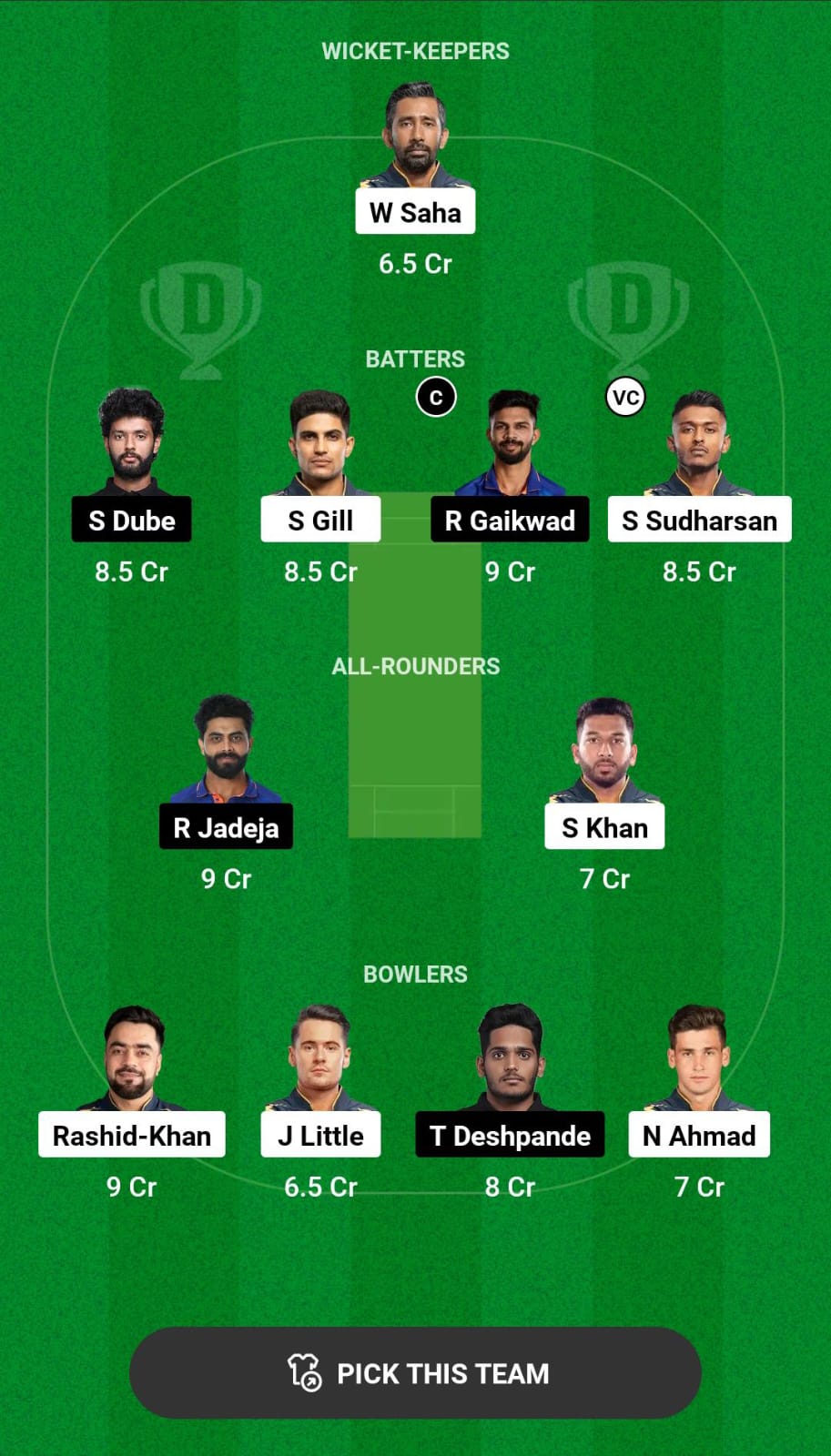 GT vs CSK Dream11 Prediction
