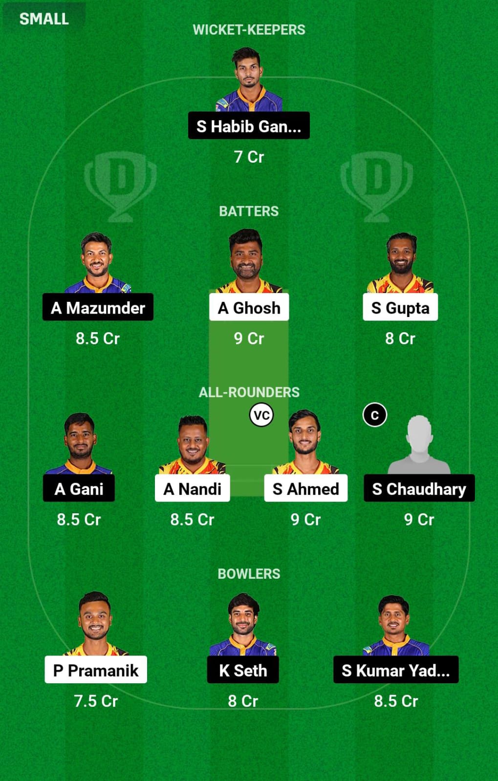 SRT vs AHW Dream11 Prediction
