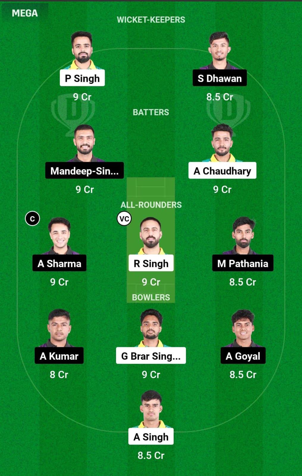 TDS vs AKK 1st SF Dream11 Prediction