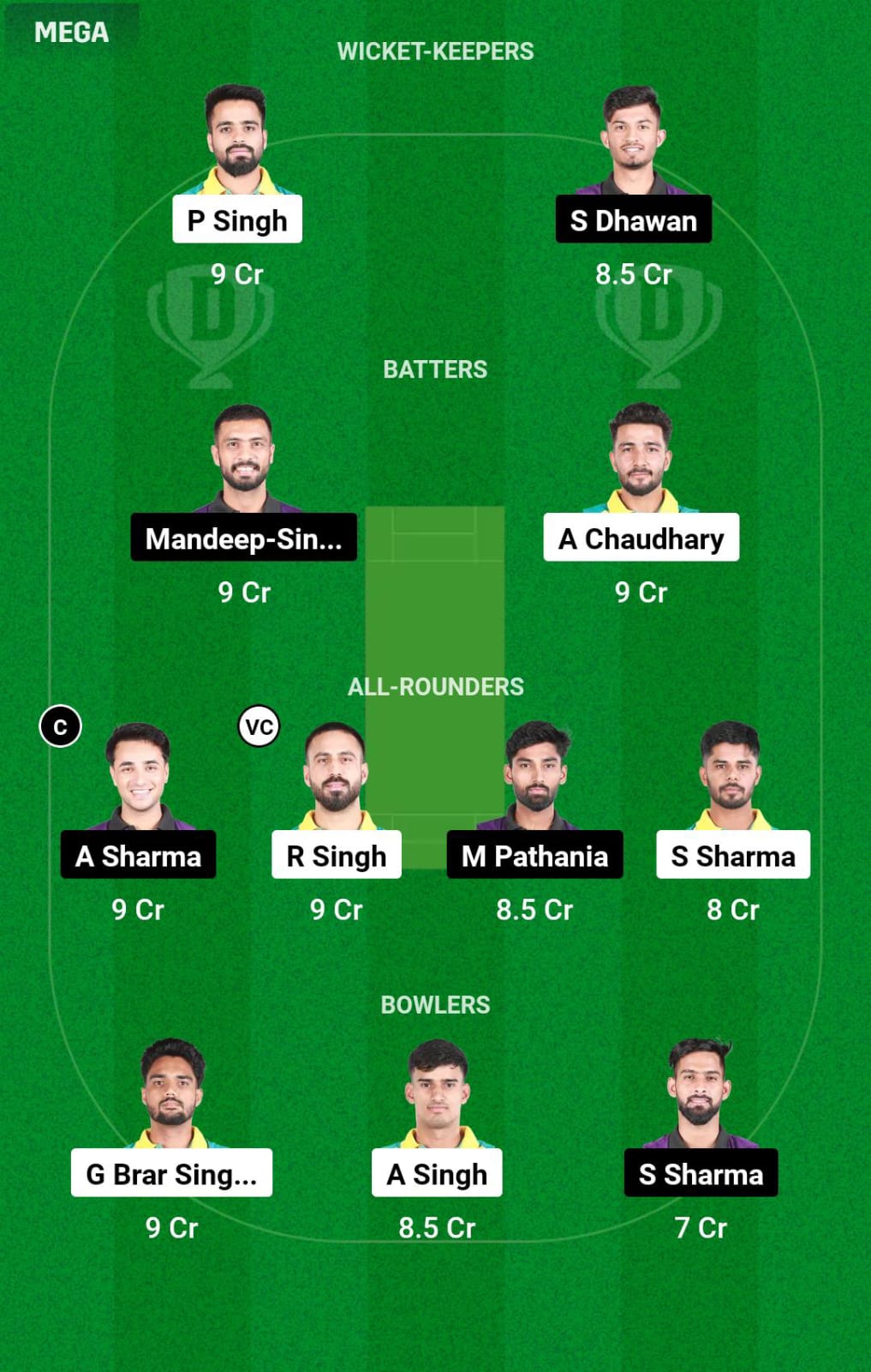TDS vs AKK 1st SF Dream11 Prediction