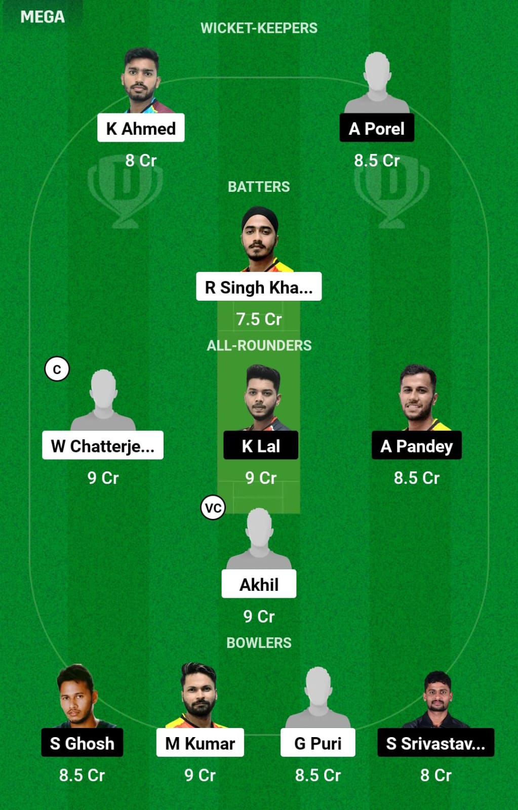 SSM vs LSKT Dream11
