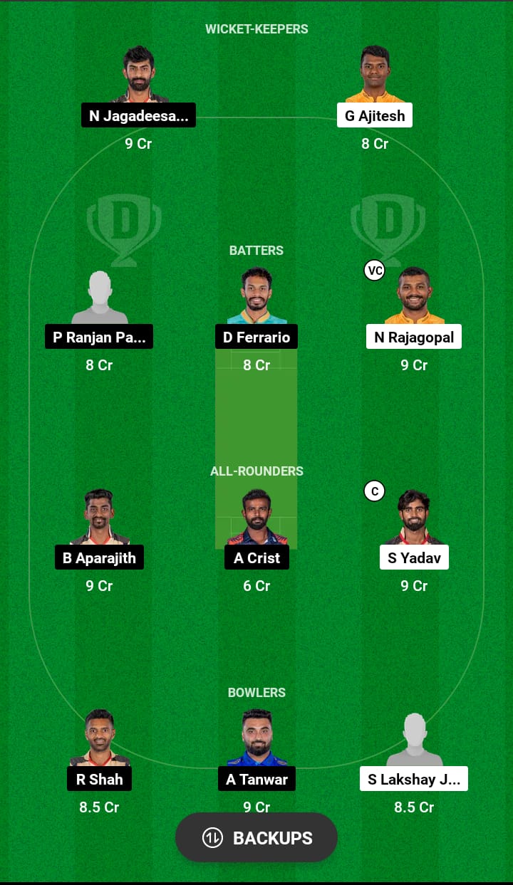 NRK vs CSG Dream11 Prediction