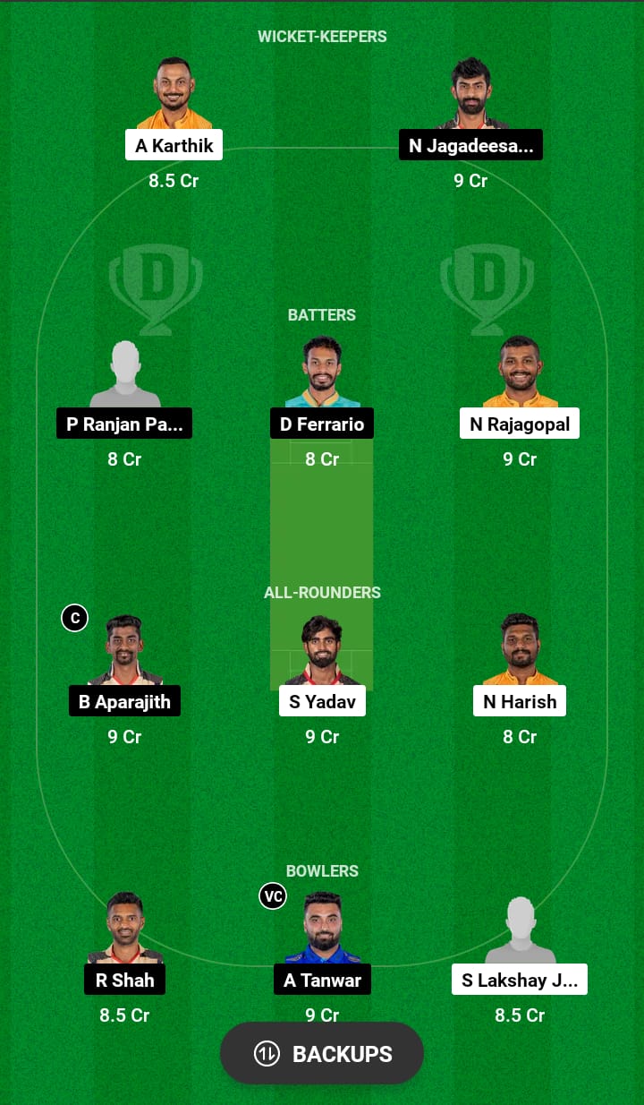 NRK vs CSG Dream11 Prediction