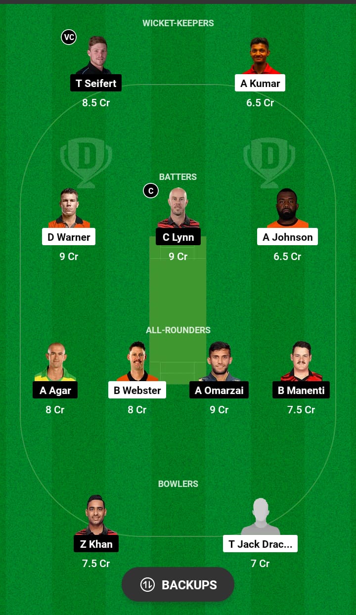 BRW vs MON Dream11 Prediction 