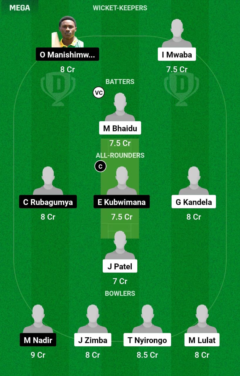 ZAM vs RWA 11th Match Dream11 Prediction