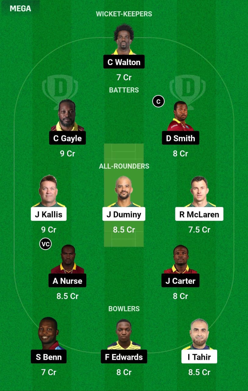 SAC vs WIC 9th Match Dream11 Prediction