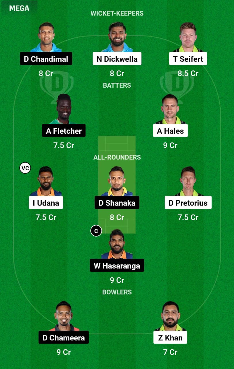 GM vs KFL 14th Match Dream11 Prediction
