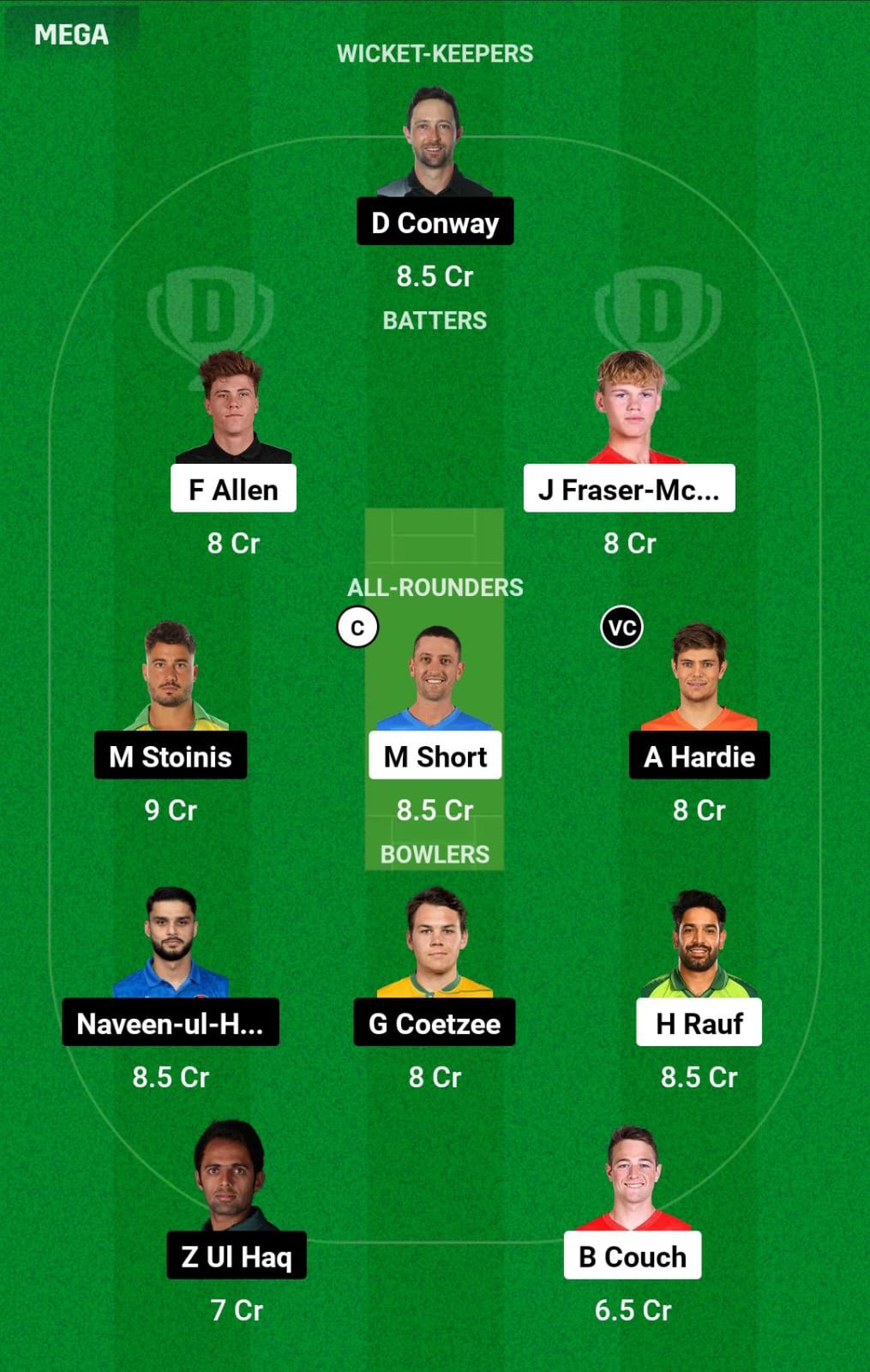 SF vs TEX 7th Match Dream11 Prediction