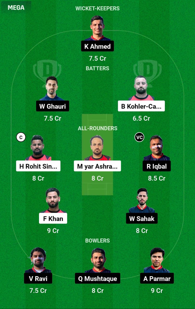 GER vs NOR 12th Match Dream11 Prediction