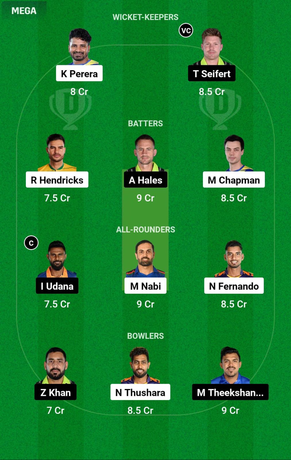 DS vs GM 16th Match Dream11 Prediction