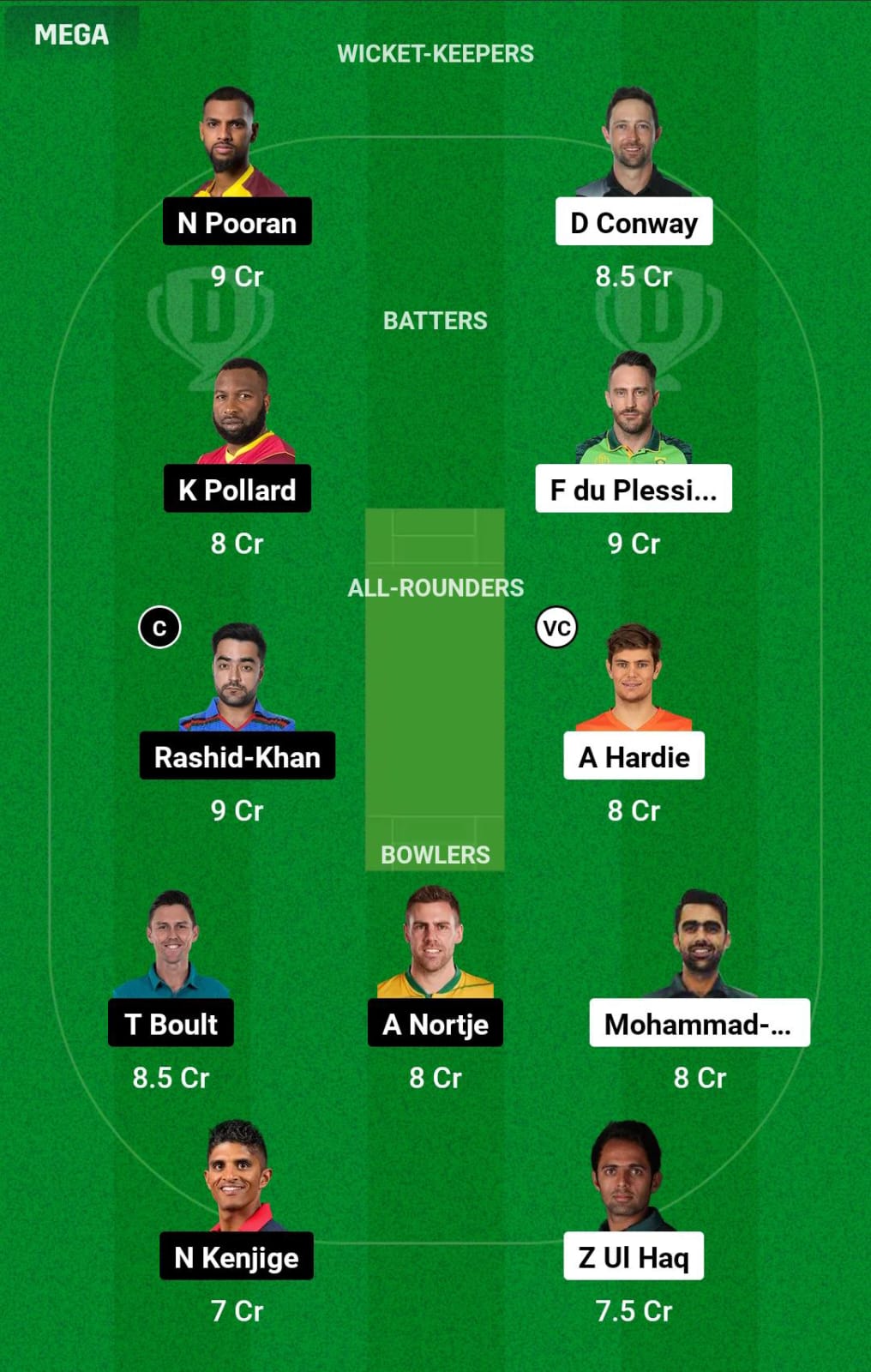 TEX vs NY 12th Match Dream11 Prediction
