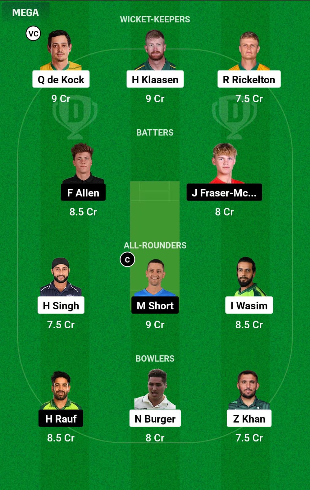 SEA vs SF 13th Match Dream11 Prediction