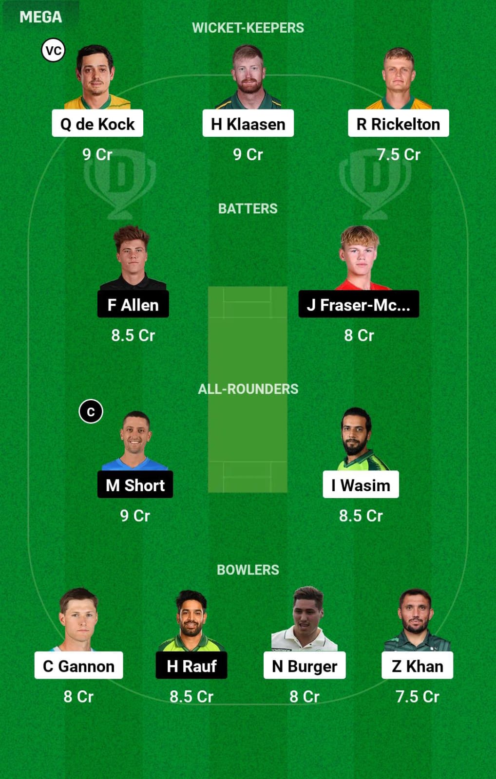 SEA vs SF 13th Match Dream11 Prediction