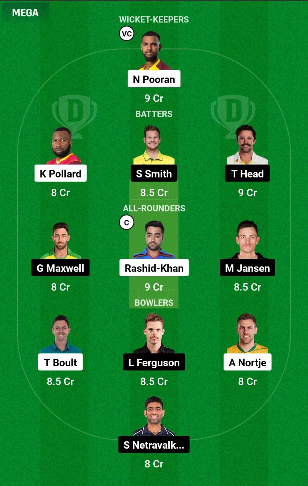 NY vs WAS 14th Match Dream11 Prediction
