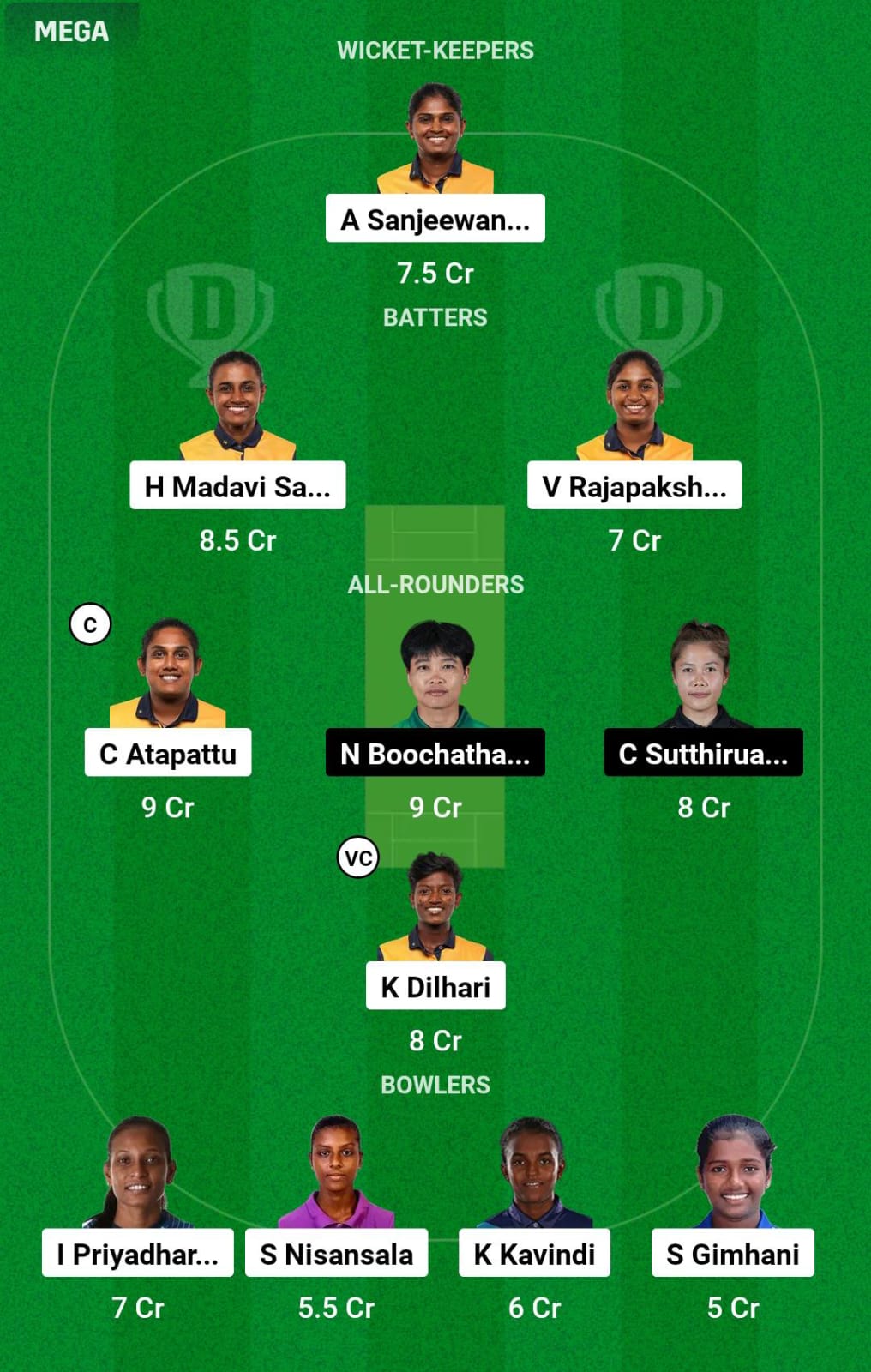 SL-W vs TL-W 12th Match Dream11 Prediction
