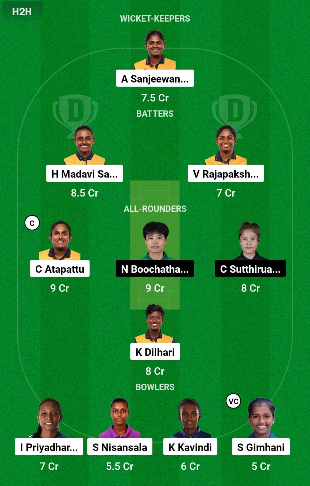 SL-W vs TL-W 12th Match Dream11 Prediction
