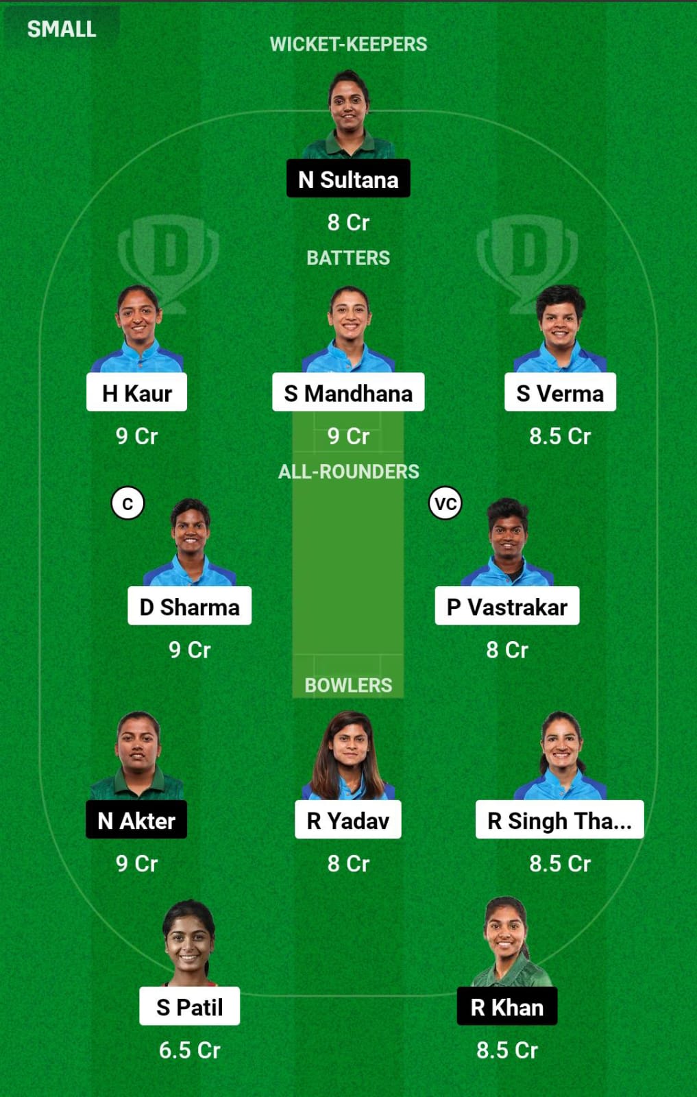 IND-W vs BAN-W 1st Semi-Final Dream11 Prediction
