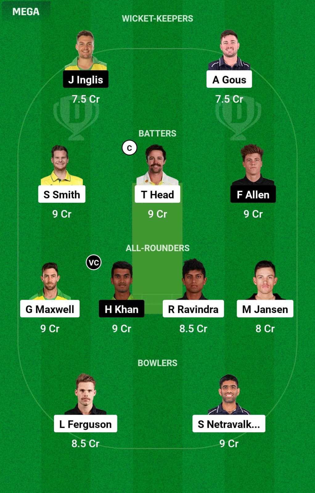 WAS vs SF Final Dream11 Prediction
