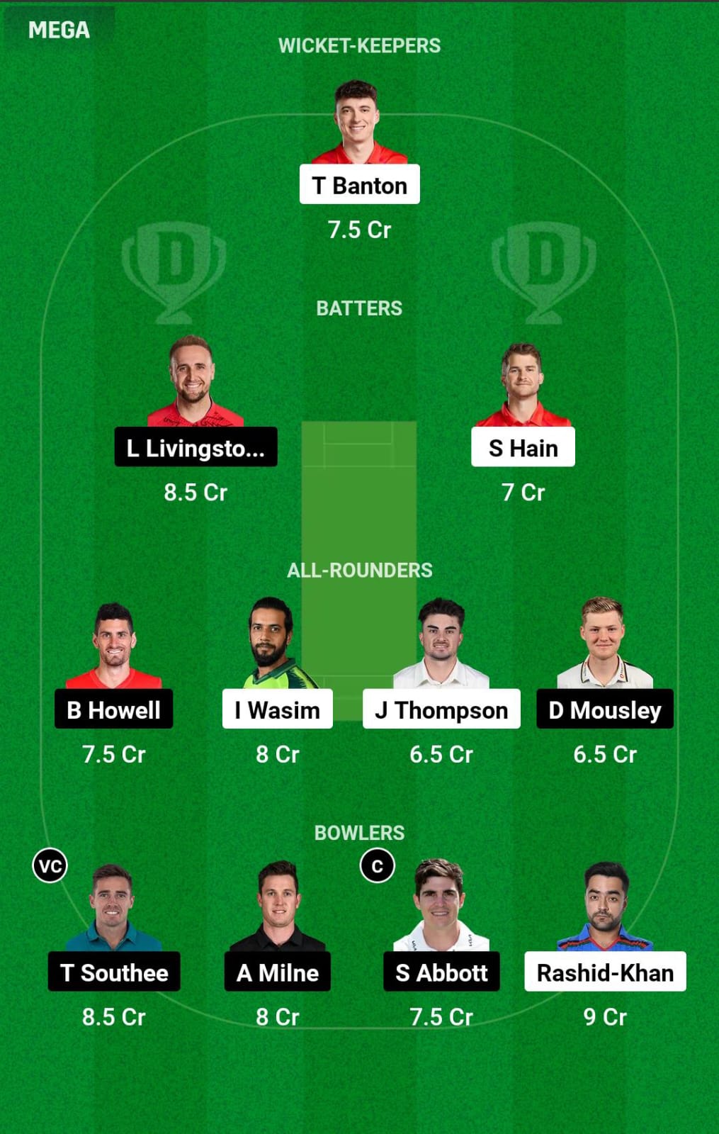 TRT vs BPH 9th Match Dream11 Prediction
