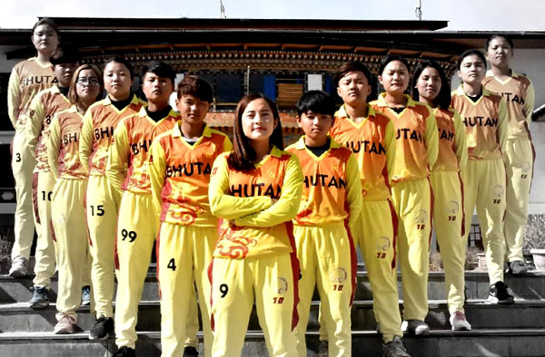 bhutan-womens-cricket-team-picture