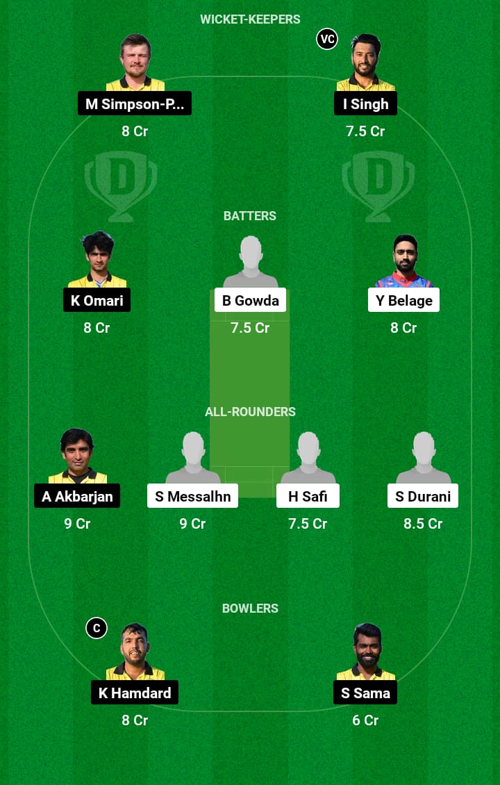 GCA vs VCC Dream11 Prediction 