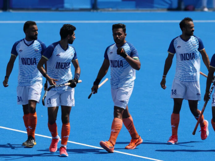 India Beats Great Britain Hockey