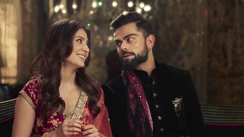 Virat Kohli and Anushka Sharma