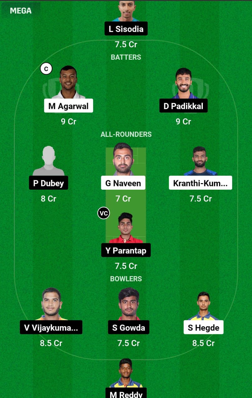 BB vs GMY 1st Match Dream11 Prediction