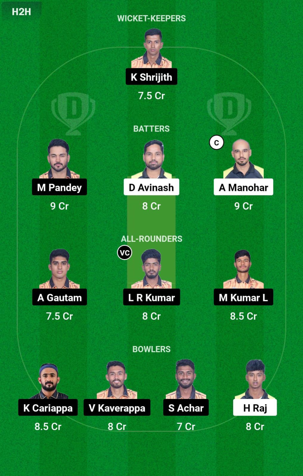 GMY vs MD 12th Match Dream11 Prediction