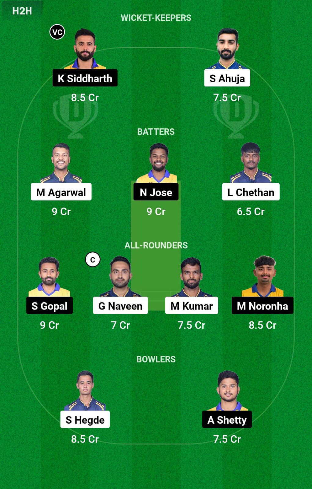 BB vs MD 16th Match Dream11 Prediction