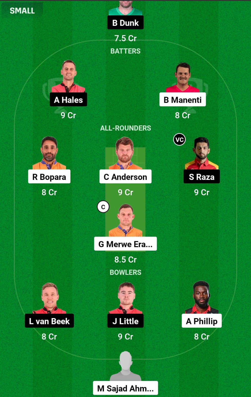 MLS vs GCJ 19th Match Dream11 Prediction