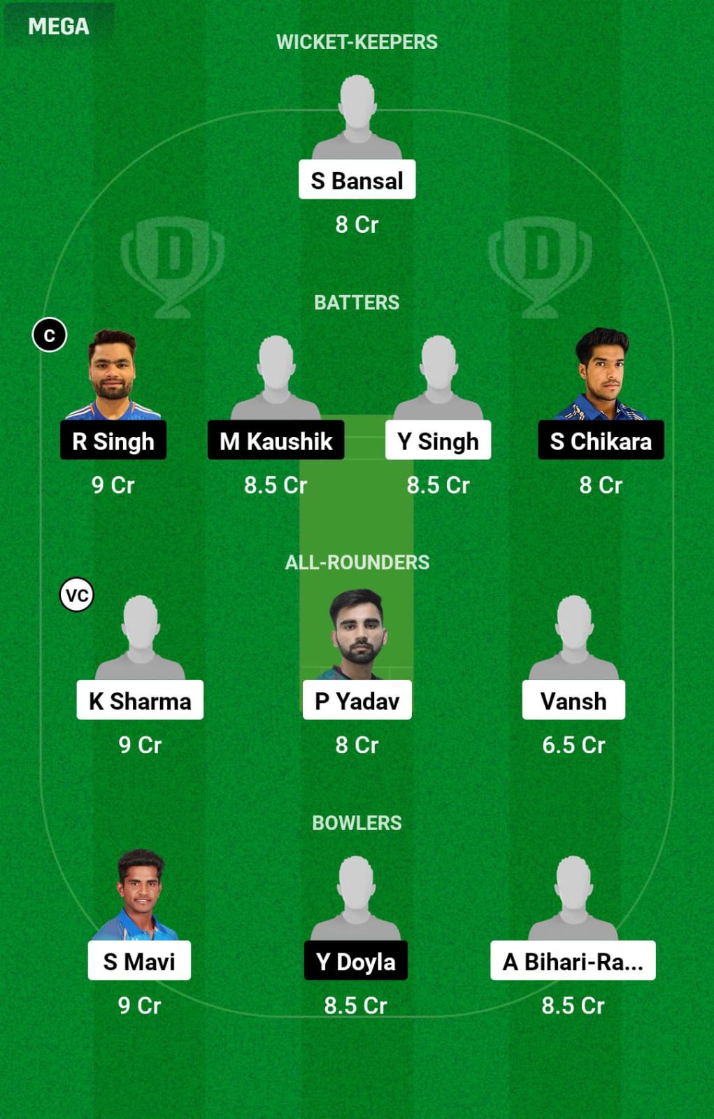 KAS vs MER 1st T20I Dream11 Prediction