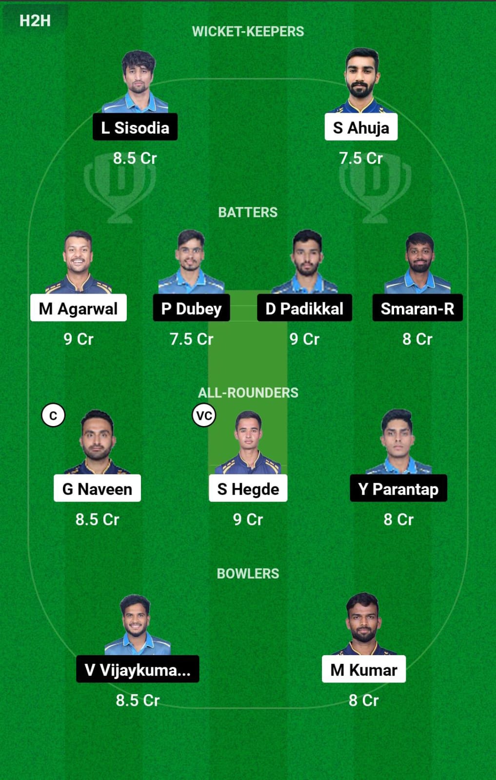 BB vs GMY 24th Match Dream11 Prediction