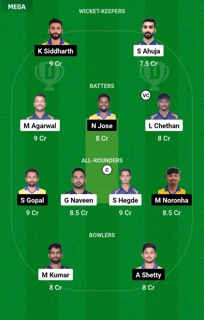 BB vs MD 29th Match Dream11 Prediction