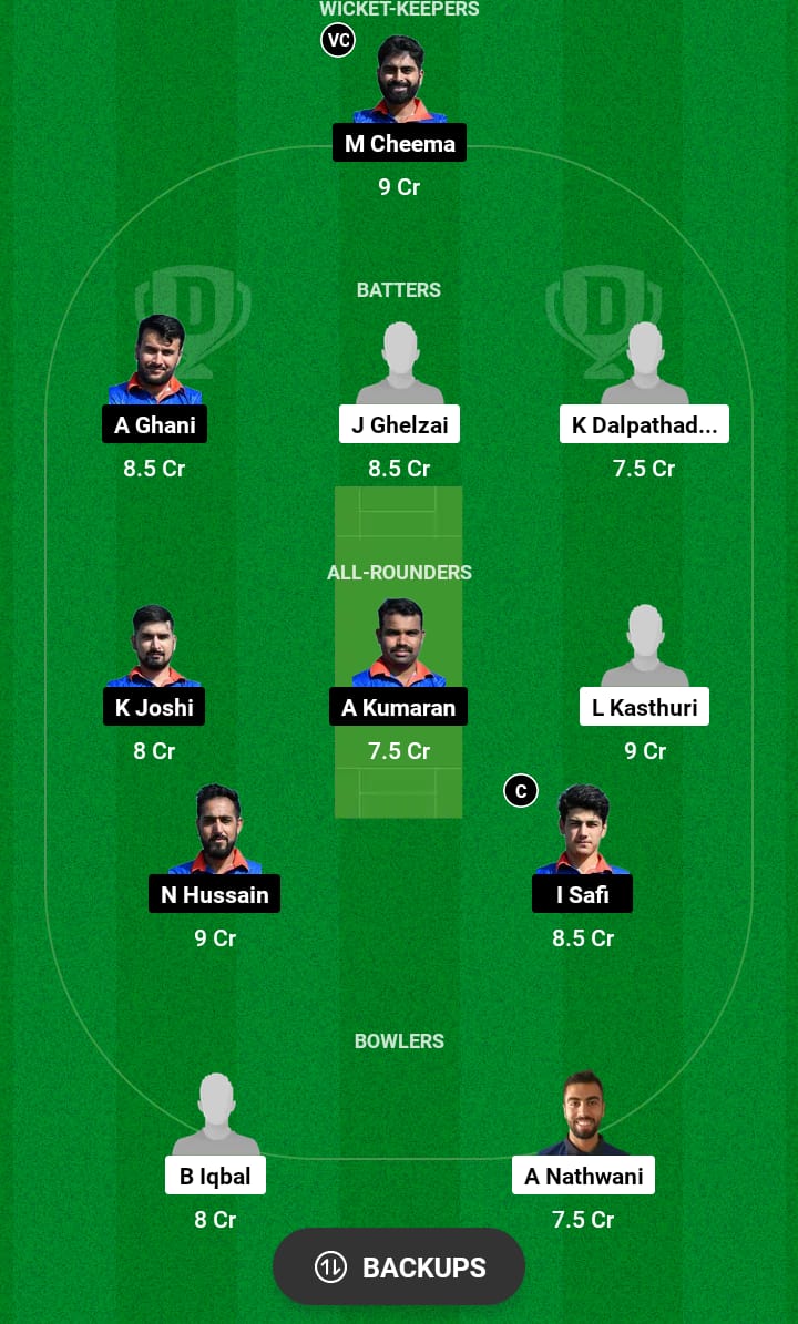 SNA vs ICCV Dream11 Prediction 