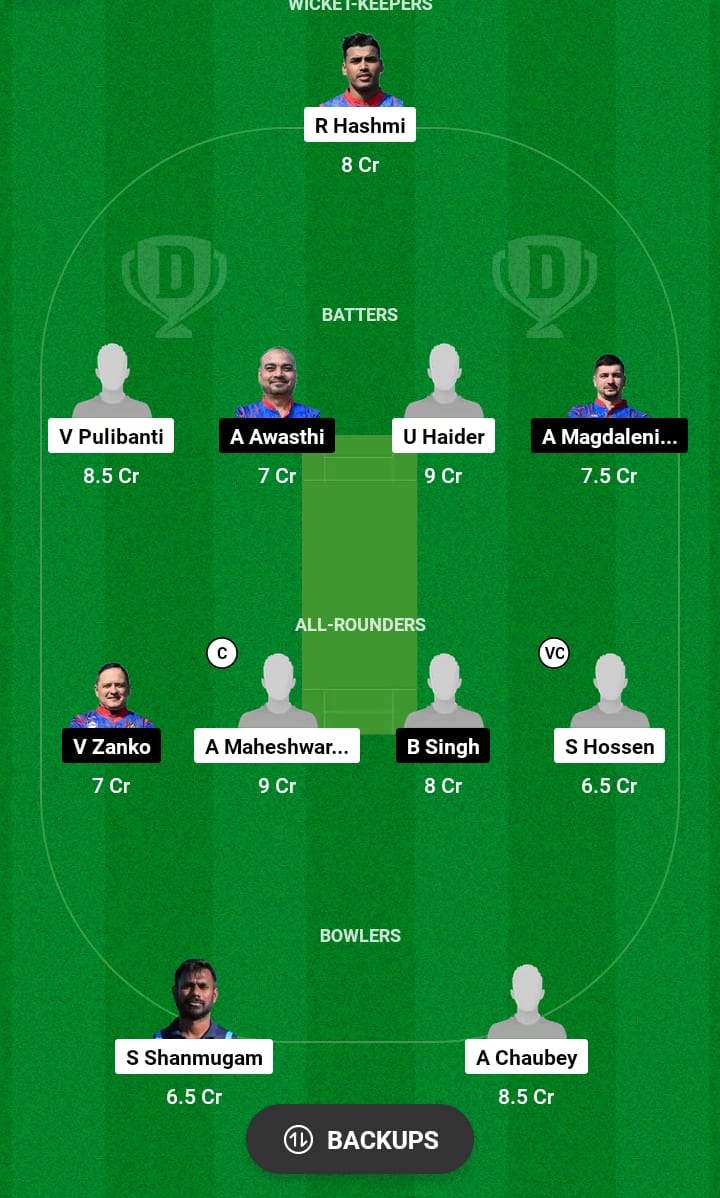 ZAS vs ZW Dream11 Prediction 