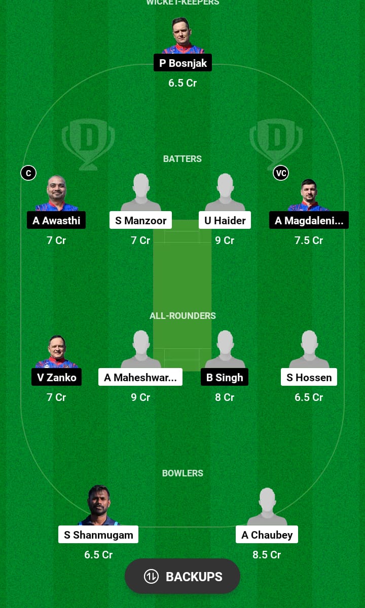 ZAS vs ZW Dream11 Prediction 