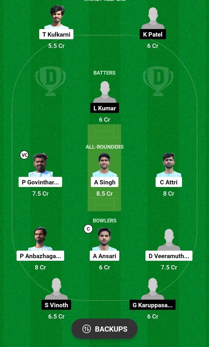 ZC vs BEL Dream11 Prediction 